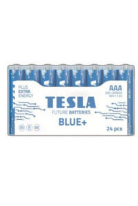 Батарейка Tesla AAA Blue+ R03 CARBON ZINK 1.5V * 24 (8594183392219)