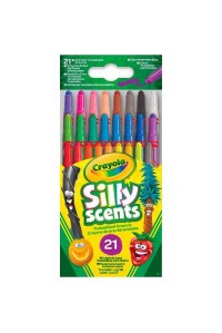Олівці кольорові Crayola Silly Scents воскова крейда 21 шт (52-9621)