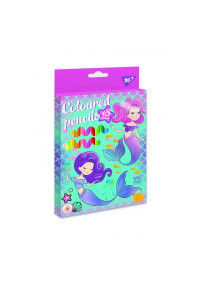 Олівці кольорові Yes Mermaid 18 кол (290599)