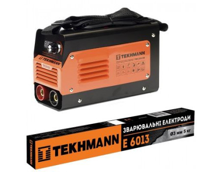 Зварювальний апарат Tekhmann TWI-200 В + 5 кг електродів (843825)