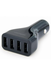 Зарядний пристрій EnerGenie USB 4.8A (EG-U4C4A-CAR-01)