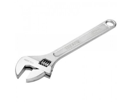 Ключ Tolsen розвідний хром 375 мм (0-43 мм) (15005)