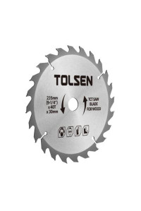 Диск Tolsen пильний з ТВС напайками по дереву 210х48Т*30мм (76441)