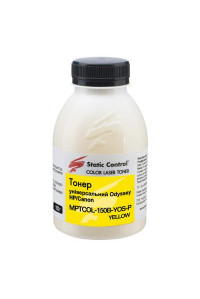 Тонер HP/Canon 150г yellow фасовка Static Control (MPTCOL-150B-YOS-P)