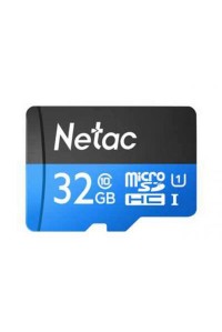 Micro-SDXC memory card 32GB Netac (с SD адаптером) class 10