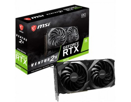 Відеокарта MSI GeForce RTX3070 8Gb VENTUS 2X OC (RTX 3070 VENTUS 2X OC)