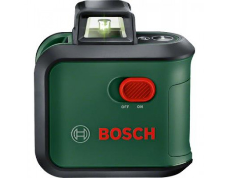 Лазерний нівелір BOSCH AdvancedLevel 360 Basic, 24м, зелений промінь, схил (0.603.663.B03)