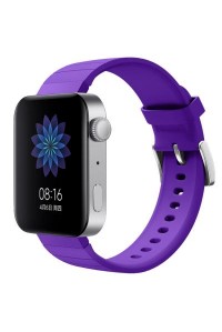 Ремінець до смарт-годинника BeCover Silicone для Xiaomi Mi Watch Purple (704519)