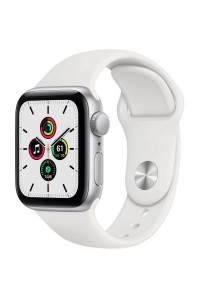 Смарт-годинник Apple Watch SE GPS, 40mm Silver Aluminium Case with White Sport Ba (MYDM2UL/A)