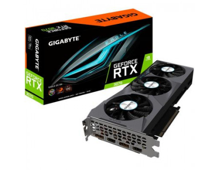 Відеокарта GIGABYTE GeForce RTX3070 8Gb EAGLE OC (GV-N3070EAGLE OC-8GD)