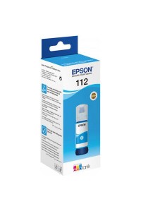 Контейнер з чорнилом EPSON 112 EcoTank Pigment Cyan ink (C13T06C24A)