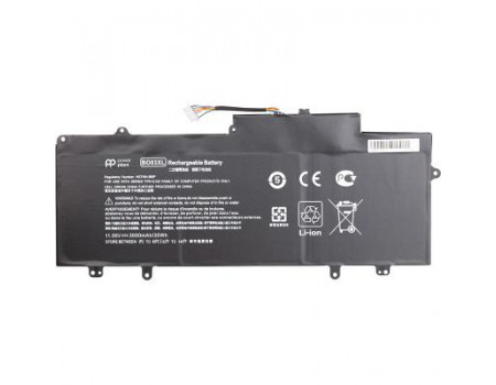 Акумулятор до ноутбука HP Chromebook 14 G3 (B003XL) 11.55V 3000mAh PowerPlant (NB461479)