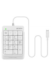Клавіатура A4tech K13P Fstyler Numeric Keypad White (FK13P (White))