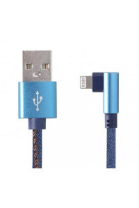 Дата кабель USB 2.0 AM to Lightning 1.0m corner Cablexpert (