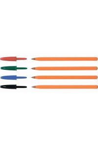 Ручка кулькова BIC Orange, асорті, 4шт в блістері (bc8308541)