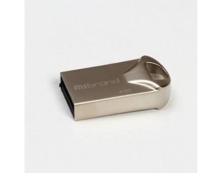 USB-накопичувач 4GB Mibrand Hawk Silver USB 2.0