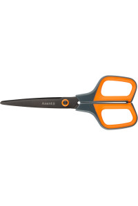Ножиці Axent Titanium 19 см Сіро-оранжеві (6306-06-A)