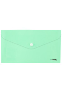 Папка - конверт Axent DL 180мкм Pastelini Неом´ята (1414-09-A)
