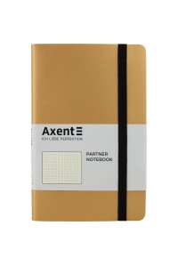 Книга записна Axent Partner Soft 125х195 мм в точку 96 аркушів Золотиста (8312-35-A)