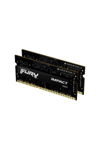 Модуль пам´яті для ноутбука SoDIMM DDR4 64GB (2x32GB) 2666 MHz Fury Impact HyperX (Kingston Fury) (KF426S16IBK2/64)