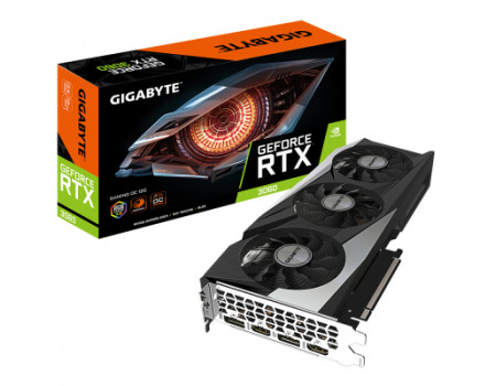 Відеокарта Gigabyte GeForce RTX3060 12Gb GAMING OC 2.0 LHR (GV-N3060GAMING OC-12GD 2.0)