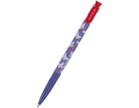 Ручка кулькова Kite автоматична Сorgi, синя (K21-363-01)