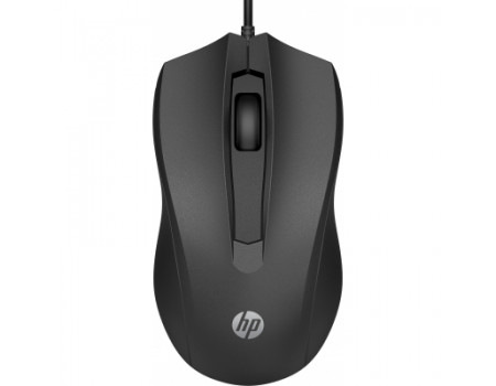 Мишка HP 100 USB Black (6VY96AA)