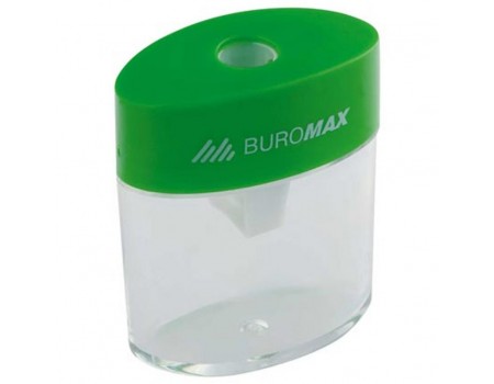 Точилка Buromax with a container, plastic (mixed colors) (BM.4752)